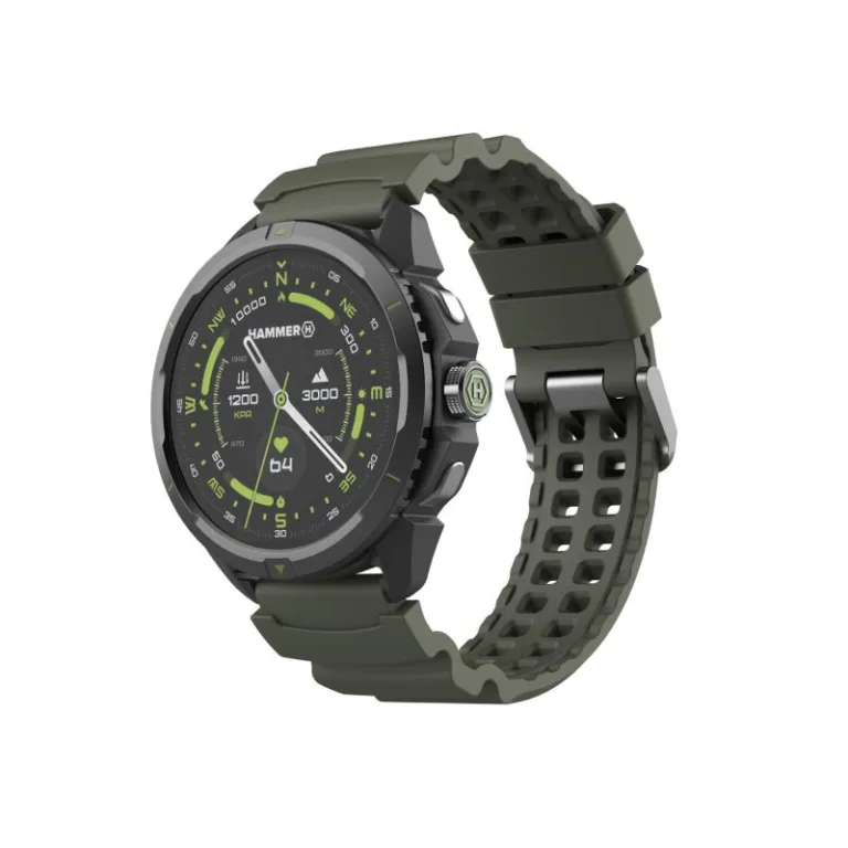 Smartwatch Hammer Watch 2 1.5" Military Edition Χακί | Shopin.gr