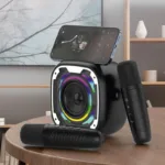 Φορητό Ηχείο Bluetooth Blavec WS-08 Karaoke Idol με 2 Μικρόφωνα 8W Μαύρο | Shopin.gr