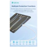 Καλώδιο Σύνδεσης USB 2.0 Devia EC632 USB C σε USB C 3A 60W Silicone Pro3 1m Λευκό | Shopin.gr