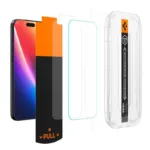 Tempered Glass Full Face Spigen Glas.tR EZ-FIT Pro Apple iPhone 16 Pro/ 17/ 17 Pro Διάφανο (1 τεμ.) | Shopin.gr