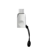 OTG Hoco UA9 USB-C σε USB 3.0 Θηλυκό Ασημί | Αντάπτορες - shopin.gr