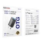 Αντάπτορας Borofone BV26C USB-A σε USB-C USB3.0 Μαύρος | Αντάπτορες - shopin.gr