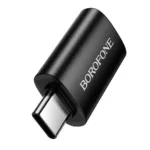 Αντάπτορας Borofone BV26C USB-A σε USB-C USB3.0 Μαύρος | Αντάπτορες - shopin.gr