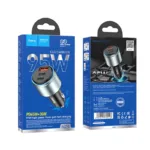 Φορτιστής Αυτοκινήτου Hoco NZ9 Galloper 95W 2xUSB-C PD65W PD30W and USB QC 18W Μαύρο | Φορτιστές - shopin.gr