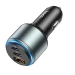 Φορτιστής Αυτοκινήτου Hoco NZ9 Galloper 95W 2xUSB-C PD65W PD30W and USB QC 18W Μαύρο | Φορτιστές - shopin.gr