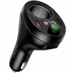 Bluetooth FM Transmitter Hoco E88 Star 120W με 1xUSB-A 2xUSB-C PD20W QC3.0 BT v5.4 με Υποδοχή Αναπτήρα Μαύρο | Φορτιστές - shopin.gr