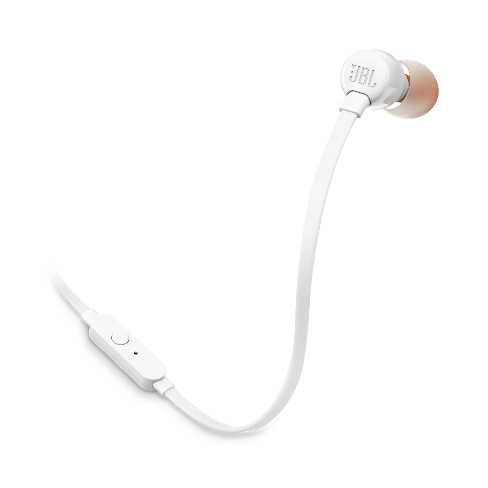 JBL Handsfree T110 White | Ακουστικά Handsfree Shopin