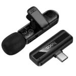 Μικρόφωνο Πέτου Ασύρματο Hoco L20 Fair Lavalier USB-C HD Πλήρως Πολυκατευθυντικό Μικρόφωνο 2.4GHz 60mAh 4h Λειτουργίας 15m Ακτίνα Μαύρο | Μικρόφωνα - shopin.gr