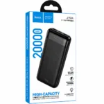 Power Bank Hoco J153A Stability 10W 20000mAh 2xUSB-A 1xUSB-C 1xMicroUSB και LED Ένδειξη Μπαταρίας Μαύρο | Power Bank - shopin.gr