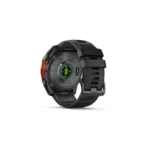 Smartwatch Garmin Fenix 8 Stainless Steel 51mm GPS NFC 10 ATM με Δυνατότητα Κλήσεων Slate Grey με Black Silicone Band | Smartwatches - shopin.gr