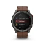 Smartwatch Garmin Fenix 8 Pro Amoled Sapphire 51mm GPS NFC 10 ATM με Δυνατότητα Κλήσεων Sapphire Titanium με Pebble Gray Silicone Band | Smartwatches - shopin.gr