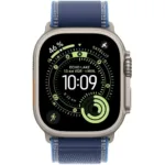 Apple Watch Ultra 3 5G 49mm GPS eSIM NFC IP6X Natural Titanium Case με Blue Trail Loop | Smartwatches - shopin.gr