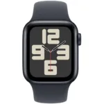 Apple Watch SE2 (2024) Aluminum 44mm GPS NFC 5 ATM Aluminum Case Midnight με Midnight Sport Band | Smartwatches - shopin.gr