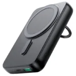 Φορτιστής Ανάγκης Joyroom JR-W050 20W 10000mAh PD Magnetic Wireless με Δακτύλιο Στήριξης Μαύρο | Shopin.gr