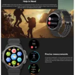 Smartwatch Hammer Watch 2 1.5" Μαύρο-Πορτοκαλί | Shopin.gr