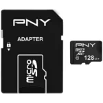 Κάρτα μνήμης Micro SDXC C10 UHS-I PNY Performance Plus 80MB/s 128Gb + 1 ADP | Shopin.gr