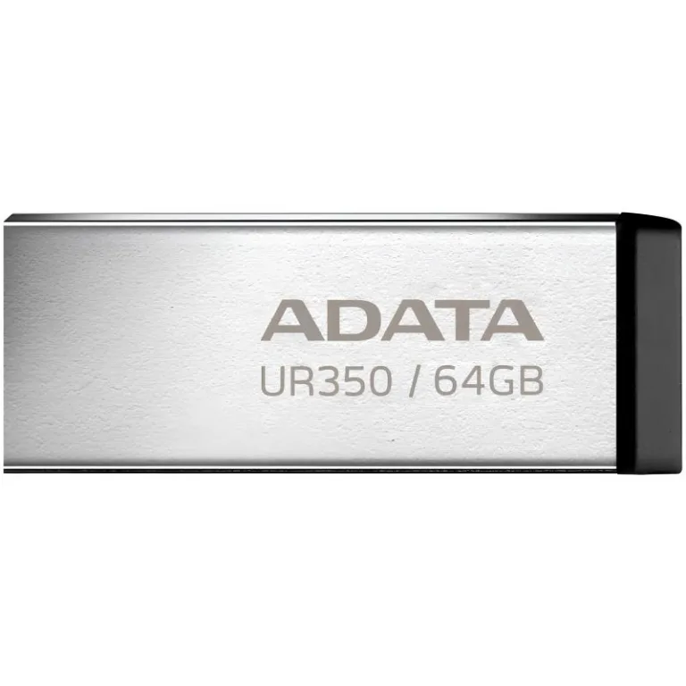USB 3.2 Flash Disk Adata UR350 USB A 100MB/s 64GB Ασημί | Shopin.gr