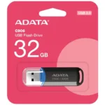 USB 2.0 Flash Disk Adata C906 USB A 32GB Μαύρο | Shopin.gr