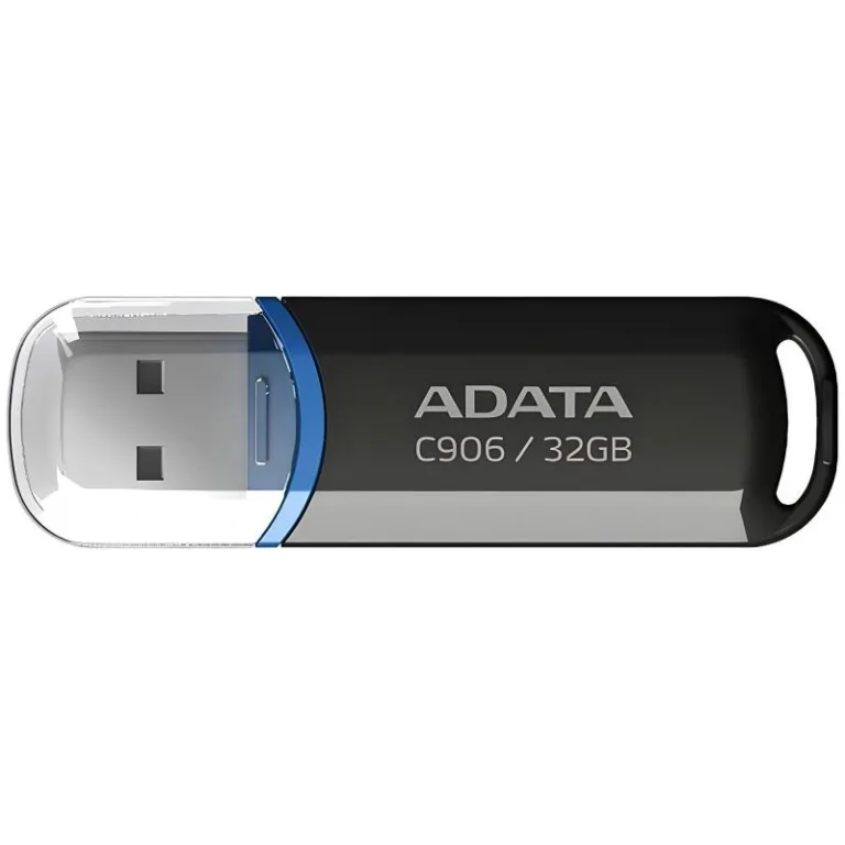USB 2.0 Flash Disk Adata C906 USB A 32GB Μαύρο | Shopin.gr