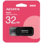 USB 2.0 Flash Disk Adata UV240 USB A 32GB Μαύρο | Shopin.gr