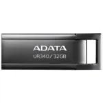 USB 3.2 Flash Disk Adata UR340 USB A 100MB/s 32GB Μαύρο | Shopin.gr