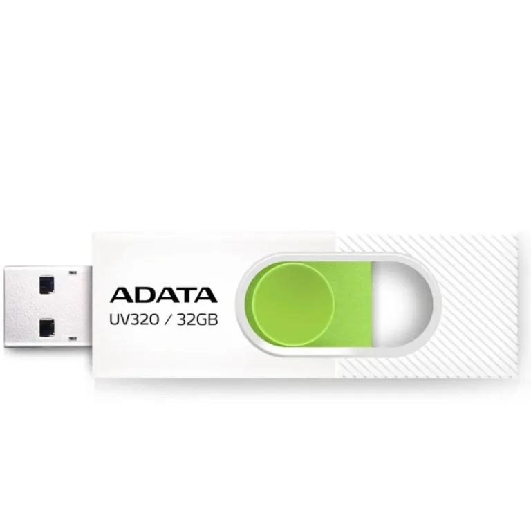 USB 3.2 Flash Disk Adata UV320 USB A 32GB Λευκό | Shopin.gr