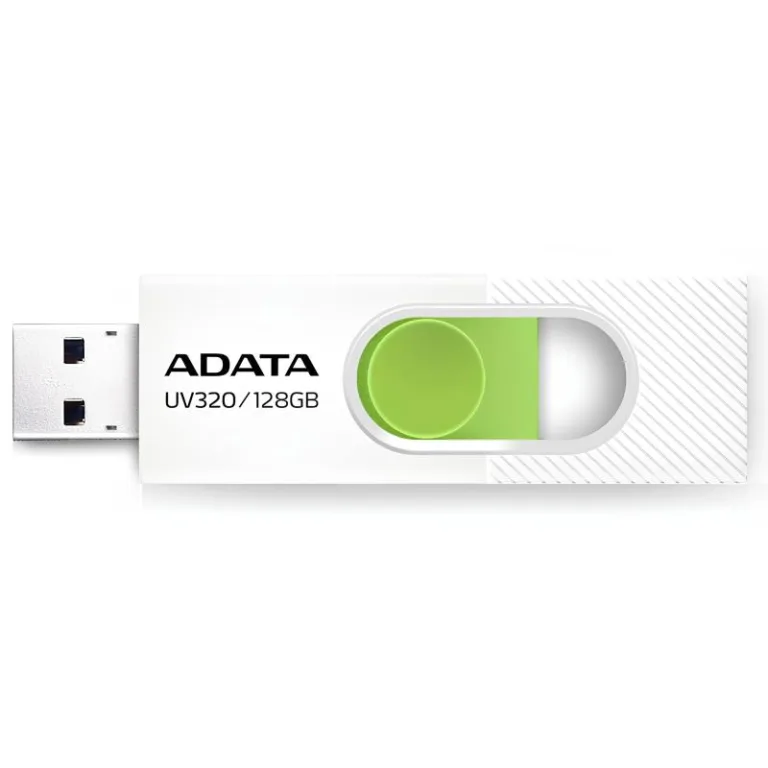 USB 3.2 Flash Disk Adata UV320 USB A 128GB Λευκό | Shopin.gr