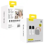 Φορητό Ηχείο Bluetooth Blavec WS-07 Karaoke Party με 2 Μικρόφωνα 5W Λευκό | Shopin.gr