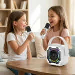 Φορητό Ηχείο Bluetooth Blavec WS-08 Karaoke Idol με 2 Μικρόφωνα 8W Λευκό | Shopin.gr