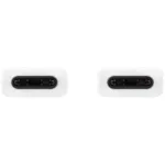 Καλώδιο Σύνδεσης USB 2.0 Samsung EP-DA705BWEG USB C σε USB C 1m Λευκό | Shopin.gr