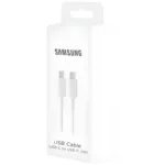 Καλώδιο Σύνδεσης USB 2.0 Samsung EP-DA705BWEG USB C σε USB C 1m Λευκό | Shopin.gr
