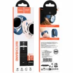 Watchband Hoco WH17 Original Series Silicone Strap για Samsung Huawei Xiaomi Vivo OPPO κα 22mm Universal Μαύρο | Αξεσουάρ Wearables - shopin.gr