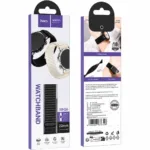 Watchband Hoco WH26 Parkour Series Nylon Strap για Samsung Huawei Xiaomi Vivo OPPO κα 22mm Universal Μαύρο | Αξεσουάρ Wearables - shopin.gr