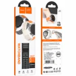 Watchband Hoco WH27 Flexible Series Silicon Strap για Samsung Huawei Xiaomi Vivo OPPO κα 22mm Universal Μαύρο-Γκρι | Αξεσουάρ Wearables - shopin.gr