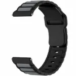 Watchband Hoco WH27 Flexible Series Silicon Strap για Samsung Huawei Xiaomi Vivo OPPO κα 22mm Universal Μαύρο-Γκρι | Αξεσουάρ Wearables - shopin.gr