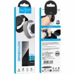 Watchband Hoco WH28 Pretty Series Steel Strap για Samsung Huawei Xiaomi Vivo OPPO κα 22mm Universal Μαύρο | Αξεσουάρ Wearables - shopin.gr