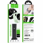 Watchband Hoco WH23 Flexible Series Silicon Band 40mm-44mm Μαύρο για Samsung Watch8 | Αξεσουάρ Wearables - shopin.gr
