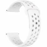 Watchband Hoco WH25 Flexible Series για Samsung Huawei Xiaomi Vivo OPPO κα 22mm Universal Λευκό Silicon Strap | Αξεσουάρ Wearables - shopin.gr