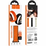 Watchband Hoco WA41 Parkour Series 38/40/41/42 mm Nylon Strap για Apple Watch series 1/2/3/4/5/6/7/8/9/SE/SE2 Πορτοκαλί | Αξεσουάρ Wearables - shopin.gr
