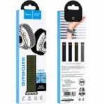 Watchband Hoco WA42 Fabric Series 44/45/46/49mm Nylon Strap για Apple Watch series 1/2/3/4/5/6/7/8/9/se/ultra1/ultra2 Χακί | Αξεσουάρ Wearables - shopin.gr