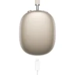 Bluetooth Apple AirPods Max (2024) Over Ear Ασύρματα & Ενσύρματα USB-C με ANC Starlight | Bluetooth - shopin.gr