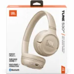 Bluetooth Stereo Ακουστικά JBL Tune 530BT On-ear με Pure Bass 2-Mic BT6.0 και έως 76h Playtime Μπεζ | Bluetooth - shopin.gr