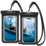 Θήκη Αδιάβροχη Spigen A601 IPX8 Universal για Συσκευές εως 6.9" Μαύρη 2 Τεμαχίων | Θήκες - shopin.gr