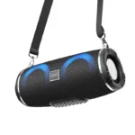Φορητό Ηχείο Wireless Hoco HC12 Sports v5.0 10W 1200mAh Ενσωματωμένο Μικρόφωνο FM Micro SD USB AUX LED Μαύρο | Φορητά Ηχεία - shopin.gr