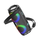 Φορητό Ηχείο Wireless Hoco HC12 Sports v5.0 10W 1200mAh Ενσωματωμένο Μικρόφωνο FM Micro SD USB AUX LED Μαύρο | Φορητά Ηχεία - shopin.gr