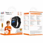 Kids Smartwatch Hoco Y108 4G 730mAh 1.69” LCD με GPS IPX7 και Δυνατότητα Κλήσεων Μαύρο | Smartwatches - shopin.gr