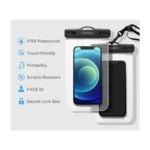 Universal Αδιάβροχη Θήκη Spigen A601 για Smartphones έως 6.8" Διάφανο (2 τεμ.) | Shopin.gr