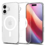 Θήκη TPU Spigen Apple iPhone 17 MagSafe Liquid Crystal Διάφανο-Λευκό | Shopin.gr