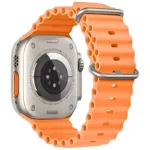 Λουράκι Σιλικόνης Ocean για Apple Watch 44/ 45/ 46/ 49mm Πορτοκαλί (Ασυσκεύαστο) | Shopin.gr