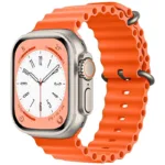 Λουράκι Σιλικόνης Ocean για Apple Watch 44/ 45/ 46/ 49mm Πορτοκαλί (Ασυσκεύαστο) | Shopin.gr